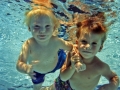 garrett & dakota underwater